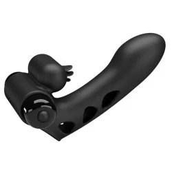 Pretty Love - Capa De Dedo Vibrador Preto Orlando