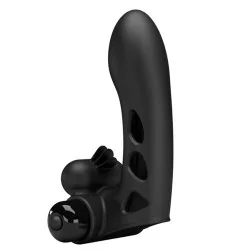 Pretty Love - Capa De Dedo Vibrador Preto Orlando