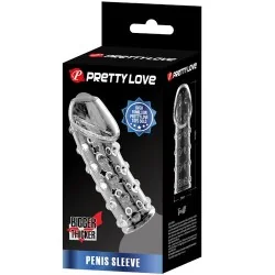 pretty Love - Manga Para Penis Apertada E Volumosa Transparente