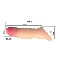 Pretty Love - Darnell Capa De Penis Com Efeito Realista