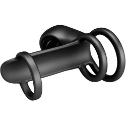 Pretty Love - Bainha De Penis Jammy 12 Vibrações Com Língua De Silicone Recarregável