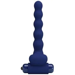 Pretty Love - Ajmal Anel Vibrador Com Plug Azul