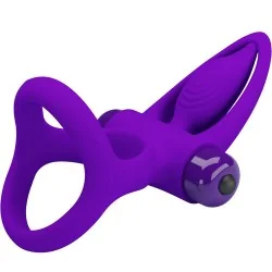 Pretty Love - Anel Vibrador 10 Vibrações Lilás Silicone