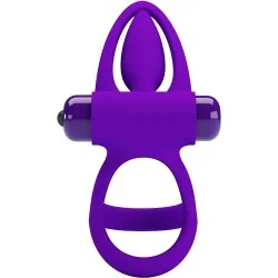 Pretty Love - Anel Vibrador 10 Vibrações Lilás Silicone