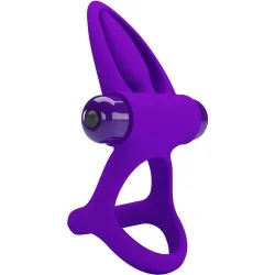 Pretty Love - Anel Vibrador 10 Vibrações Lilás Silicone