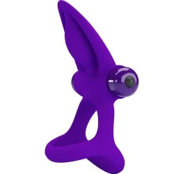 Pretty Love - Anel Vibrador 10 Vibrações Lilás Silicone