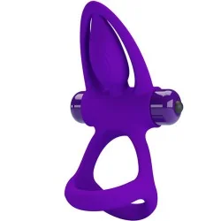 Pretty Love - Anel Vibrador 10 Vibrações Lilás Silicone
