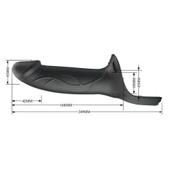 Pretty Love - Landon Black Vibrating Strap-on