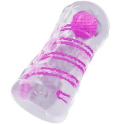 Pretty Love - Masturbador Masculino Fantasy Com Espiral Interna Com Bolas Transparentes