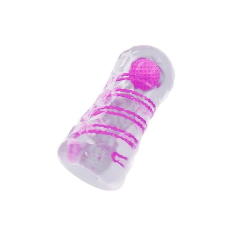 Pretty Love - Masturbador Masculino Fantasy Com Espiral Interna Com Bolas Transparentes