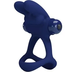 Pretty Love - Francisco Anel Vibrante Duplo Coelho Azul