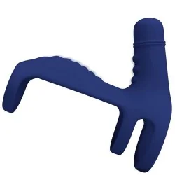 Pretty Love - Anel Vibrante Elish Com Extenso Azul