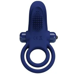 Pretty Love - Bronson Anel Duplo Com Vibrao Azul