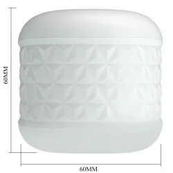 Pretty Love - Masturbador Masculino Crystale Branco