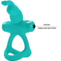 Pretty Love - Anel Vibrador Figgy Verde Coelho