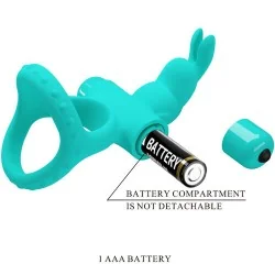 Pretty Love - Anel Vibrador Figgy Verde Coelho