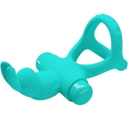 Pretty Love - Anel Vibrador Figgy Verde Coelho