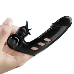 Pretty Love - Capa De Dedo Vibrador Preto Corbin