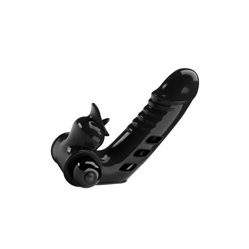 Pretty Love - Capa De Dedo Vibrador Preto Corbin