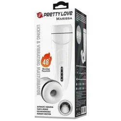 Pretty Love - Masturbador Masculino Marissa Vibração, Calor, Voz e Sucção