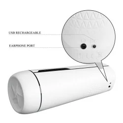 Pretty Love - Masturbador Masculino Vibrante Sienna Com Voz De Sucção