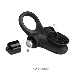 Pretty love - Anel Vibrador II Para O Pénis Preto