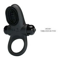 Pretty love - Anel Vibrador II Para O Pénis Preto