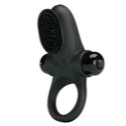 Pretty love - Anel Vibrador II Para O Pénis Preto