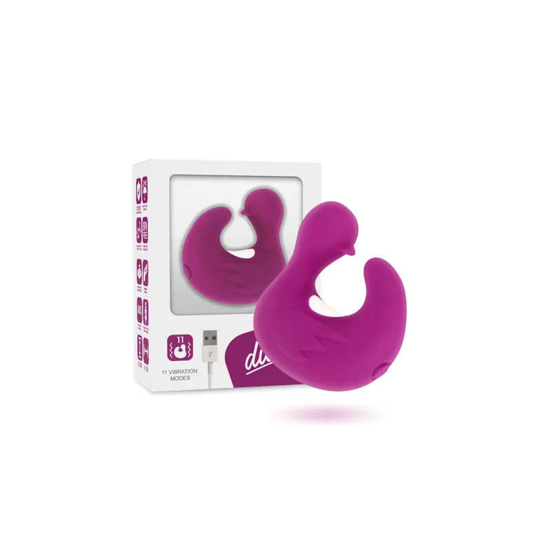 Coverme - Dedal De Pato Estimulante De Silicone Recarregável Duckimania