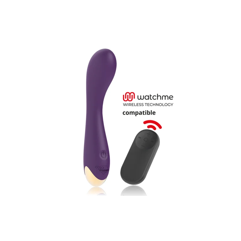 Treasure - Hansel Vibrador Ponto G + Controlo Remoto Watchme