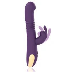 Treasure - Bastian Vibrador Rabbit Up & Down Rotador E Vibrador + Controlo Remoto Watchme