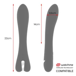 Brilly Glam - Ryan Vibrador + Controlo Remoto Watchme
