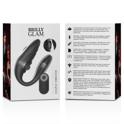 Brilly Glam - Controle Remoto Pulsante E Vibratório De Casal