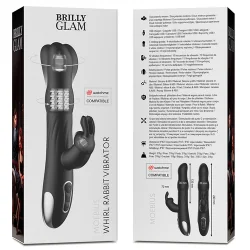 Brilly Glam - Moebius Vibrador Rabbit E Rotador + Controlo Remoto Watchme