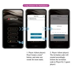 Pretty Love - Hector Vibrador Electroshock Por App Control Roxo