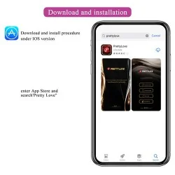 Pretty Love - Hector Vibrador Electroshock Por App Control Roxo