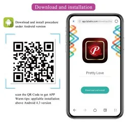 Pretty Love - Hector Vibrador Electroshock Por App Control Roxo