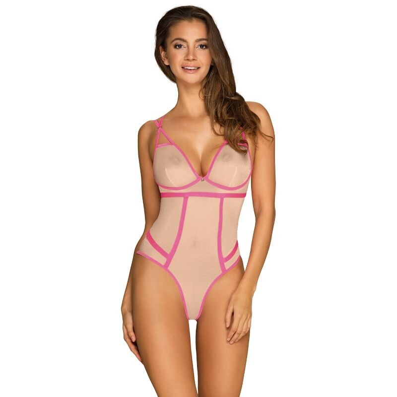 Obsessive Nudelia Teddy Rosa S / M