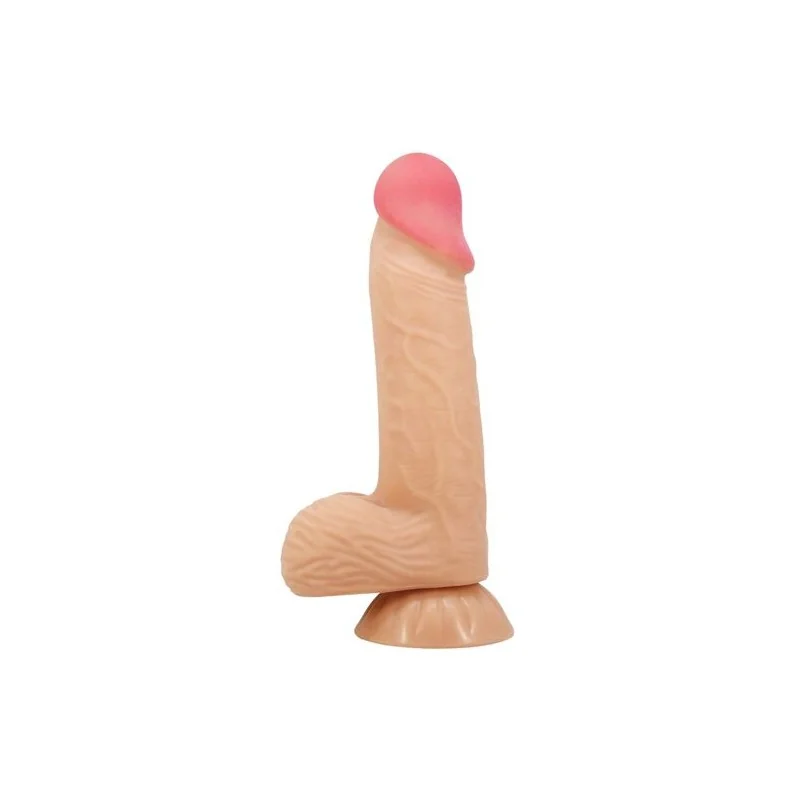 Pretty Love - Série Sliding Skin Dildo Realístico Com Ventosa Deslizante Pele 20,6 Cm