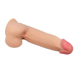 Pretty Love - Série Sliding Skin Dildo Realístico Com Ventosa Deslizante Pele 21,8 Cm
