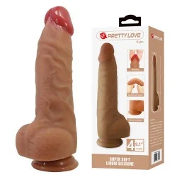 Pretty Love - Najm Dildo Realista Com Ventosa 23,2 Cm -Ø- 5,5 Cm