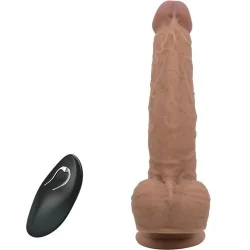 Pretty Love - Jonathan Silicone Dildo 3 Vibrações + 3 Medidas De Insero Controle Remoto 21 Cm