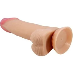 Pretty Love - Série Sliding Skin Dildo Realístico Com Ventosa Deslizante Pele 19,4 Cm
