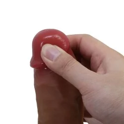 Pretty Love - Curtis Dildo Realista Com Ventosa 17,3 Cm -Ø- 4,2 Cm