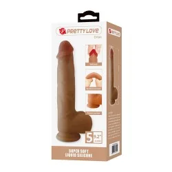 Pretty Love - Orton Dildo Realista Com Ventosa 23,5 Cm -Ø- 4,9 Cm