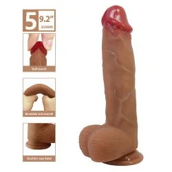 Pretty Love - Orton Dildo Realista Com Ventosa 23,5 Cm -Ø- 4,9 Cm
