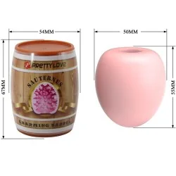 Pretty Love - Masturbador Masculino Ovo Rosa Modelo 2