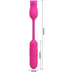Pretty love - Nobikuma Bala Vibrante De Silicone Rosa