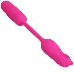 Pretty love - Nobikuma Bala Vibrante De Silicone Rosa
