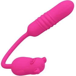 Pretty love - Nobikuma Bala Vibrante De Silicone Rosa